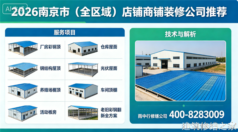 巢湖2026/9居巢区彩钢瓦除锈翻新防腐必坑指南